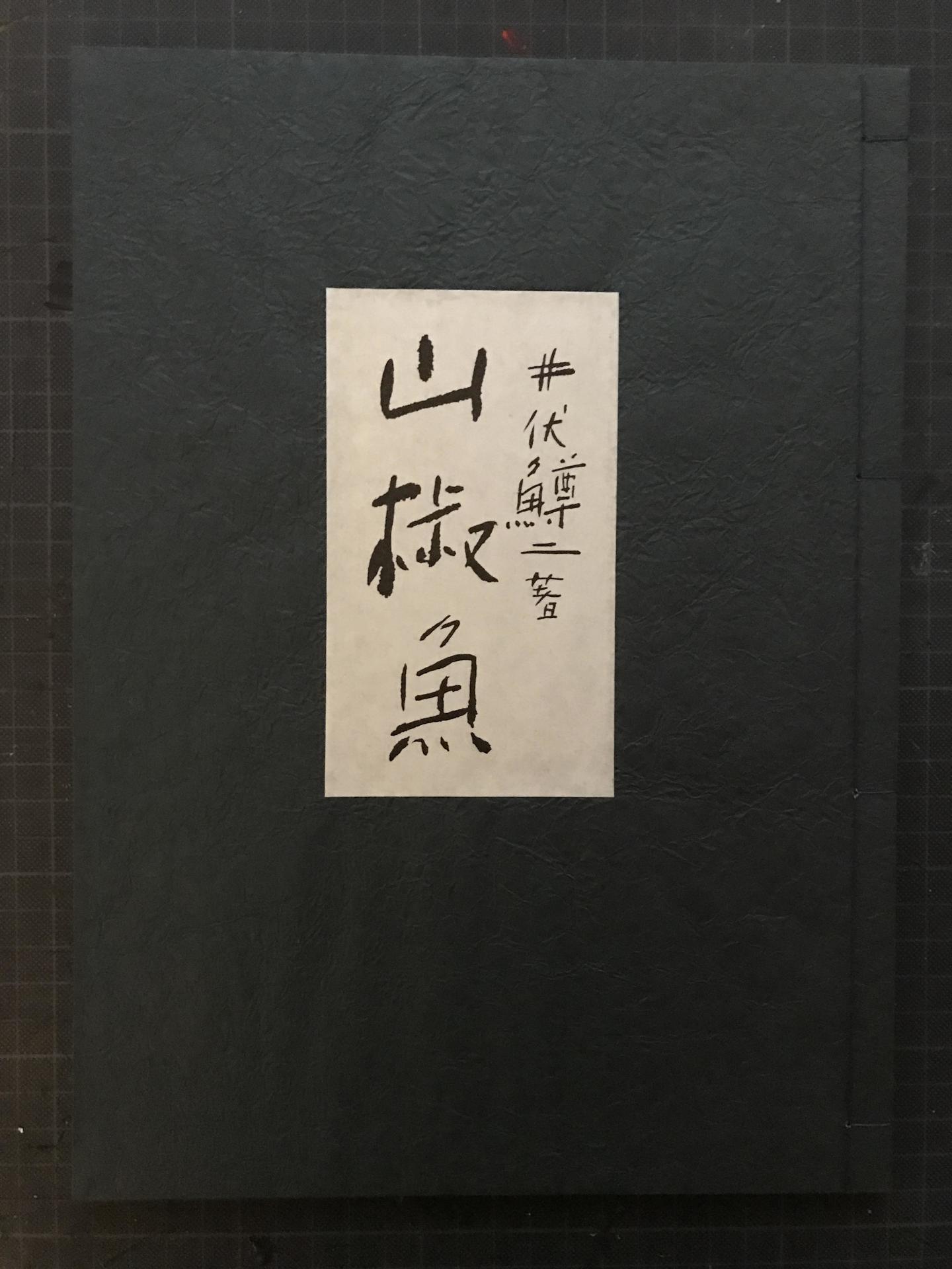 井伏鱒二 山椒魚 その１: 中西繁アート・トーク